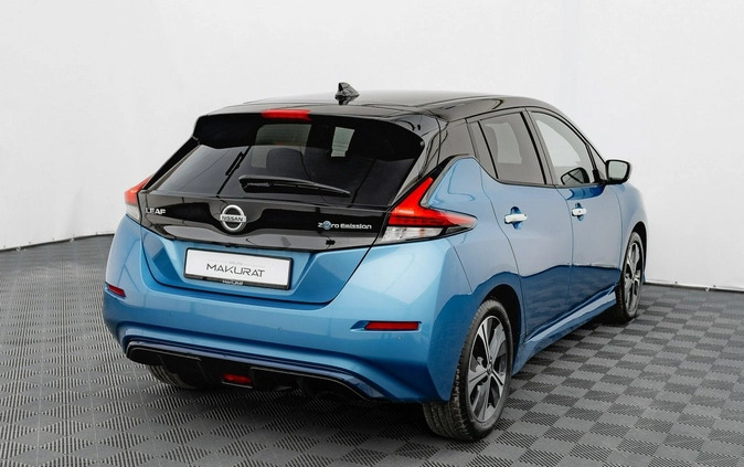 Nissan Leaf cena 91850 przebieg: 36027, rok produkcji 2021 z Tczew małe 781